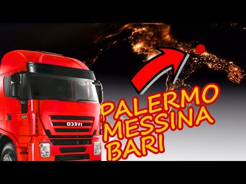 Palermo, Stretto di Messina, Calabria, Bari - Euro Truck Simulator 2