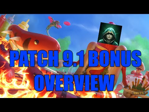 SMITE 9.1 Bonus Patch Notes REVIEW