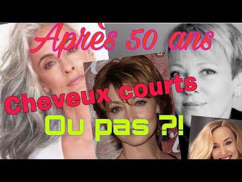 ☀️Après 50ans, faut-il couper ses cheveux, ou pas... Comment se sentir belle et bien après 50 ans