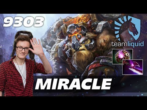 Miracle MID LANE KILLER Earthshaker | 9303 MMR Dota 2