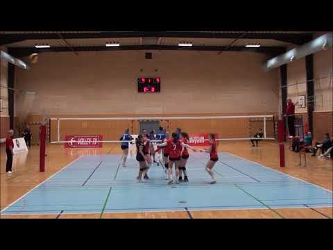 Ikast KFUM vs Frederiksberg Volley, VLD runde 10, 2018-01-28