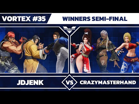 [Vortex #35] jdjenk vs crazymasterhand - Winners Semi-Final - The King of Fighters XV