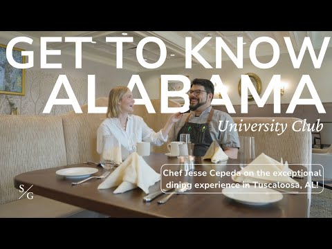 Chef Jesse Cepeda for Get to Know Alabama: The exquisite dining experience at the University Club