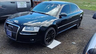06 Audi A8 4.2L engine speed sensor/crank sensor location