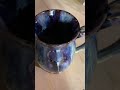 Cone 5 on the left, Cone 6 on the right. What do you think? #artpottery #pottery #potteryart #kiln