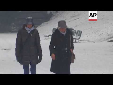 Milan experiences another day of snow