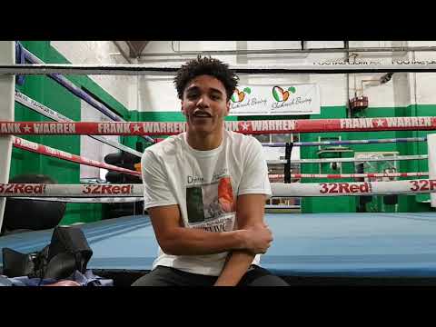 Adam Dempsey at Shamrock Boxing Club Luton, 2021