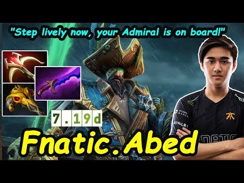 Fnatic.Abed - [Kunkka] MIDLANE your Admiral is on board !!!! | Dota2 7.19d Rank