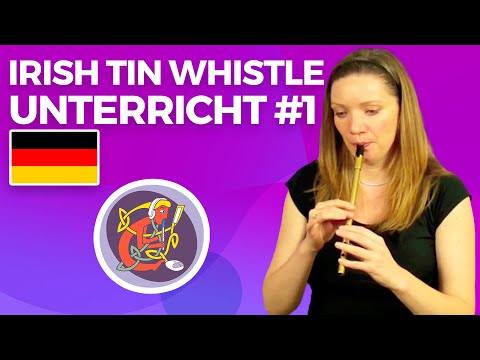 Irish Tin Whistle Lesson #1 | German Subtitles