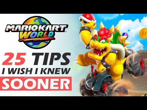25 Tips for Mario Kart World I Wish I Knew Sooner