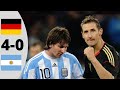 Argentina vs Germany 0-4 | Full Highlights and Goals (World Cup 2010)