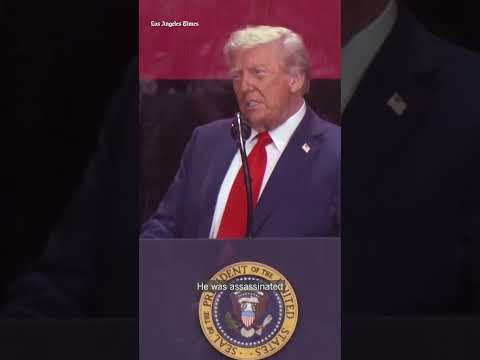 Trump praises Charlie Kirk as a ‘martyr ... for America’s freedom’