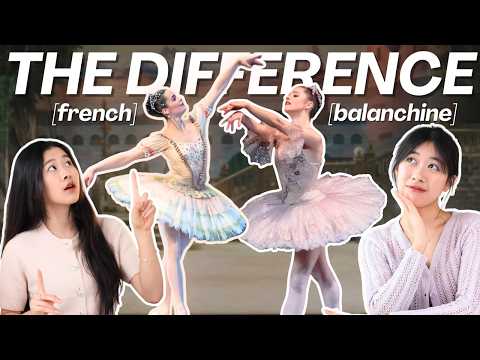 Comparing ONE BALLET in TWO DIFFERENT STYLES: French vs Balanchine