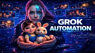 Grok Automation ile Tek Tıkla Onlarca Video Üret 