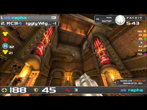 FACEIT TV - QL North American Sunday Spring Cup #3 (ROUND OF 32: Rapha vs. JigglyWiggly)