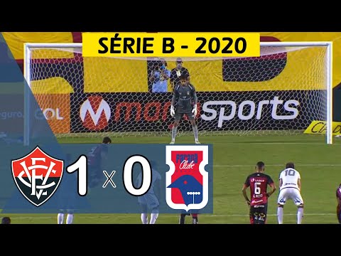 Série B 2020 - Vitória 1 x 0 Paraná Clube - Gol