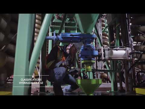 Minerai de fer Québec / installations du Lac Bloom