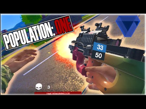 POPULATION ONE VR REVIEW! Brand New Oculus Quest battle Royale shooter Population one!