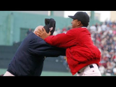 Pedro Martinez Throws Don Zimmer