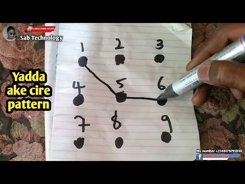 Sana'ar flashing don masu koyo - Darasi na 17 (yadda ake cire pattern a wayar Android MTK)