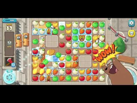 We Bare Bears Match3 Repairs Level 599 - No Boosters