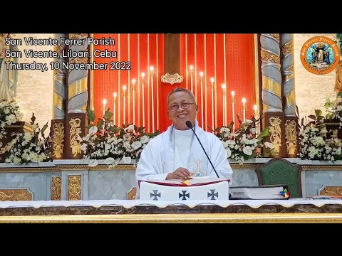 "Unsaon pag disiplina ang tawo?" 11/10/2022 Misa ni Fr. Ciano Ubod sa SVFP.