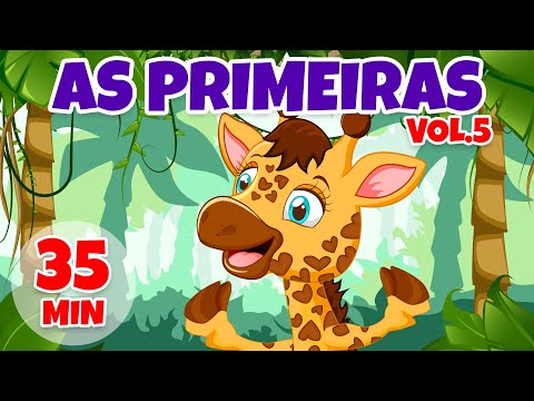 As Primeiras Vol. 5 - Giramille 35 min | Desenho Animado Musical