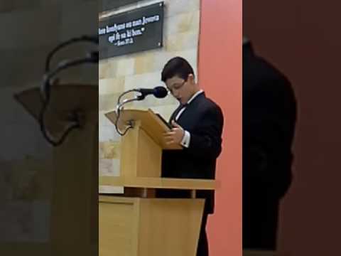 Sendo considerado em  fluência ( Isaías 40:6 -17 )