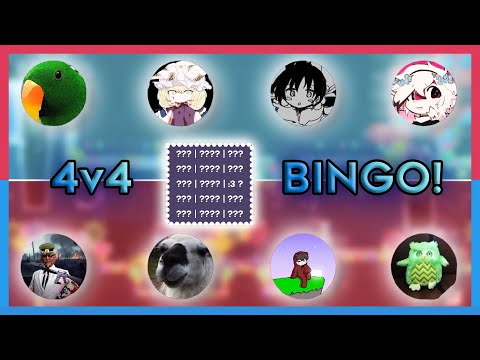 4v4 Hard List Bingo! (ft. Parrot, issy & more) - Celeste