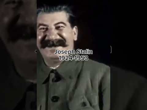 Timeline Of Soviet Union Leaders! (1917-1991)