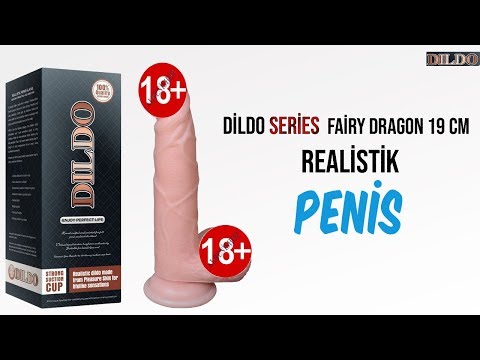 Dildo Series Fairy Dragon 19 Cm Belden Bağlamalı Realistik Penis