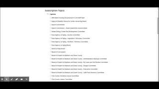 How to use Dane County’s Legislative Information Center – Using Send Agenda
