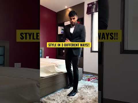 3 Ways to style a suit for wedding functions | BeYourBest Fashion by San Kalra
