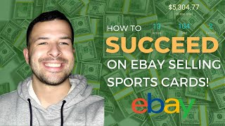 HOW TO BE SUCCESSFUL ON EBAY SELLING SPORTS CARDS! | Gold Label Sports