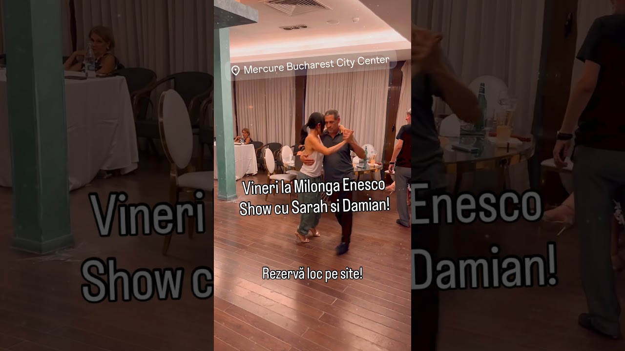 Video thumbnail for Sarah Chung and Damian Lobato in Bucharest š #tango #tangoargentino