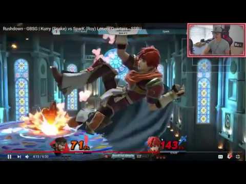 SSBU Snake Footage Breakdown Kurry vs SparK