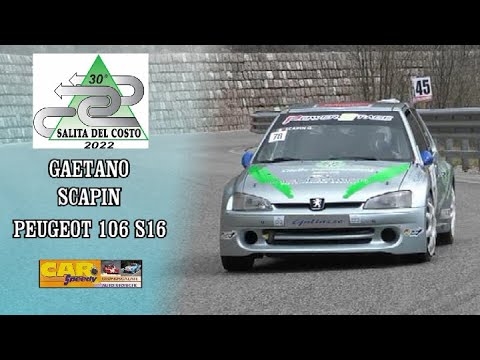 Salita del Costo 2022 | Gaetano Scapin | Peugeot 106 S16