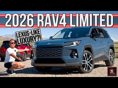 The 2026 Toyota RAV4 Limited AWD Is A Feature Packed Hybrid Family SUV For Core Shoppers