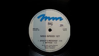 MBG SPEED 127 - Space's Message - Music Man 1991