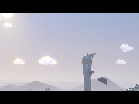 Genshin Impact - Reaching the top of the mountain Dragonspine, new achievement