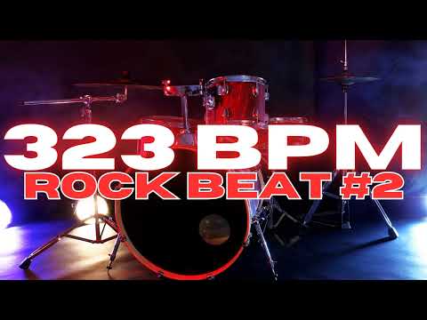 323 BPM - Rock Drum Beat - Loop 2