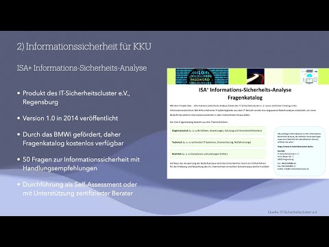 MRMCD2024 Rettungsring oder gefährlicher Ballast? Informationssicherheit-Leitfäden für KKU