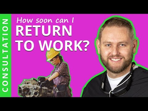 How Soon After Dental Implant Surgery Can I Return to Work?