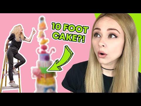 I Made a 10 Foot Tall Cake!