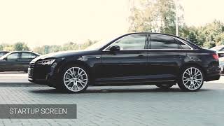 Logótipo no arranque do Audi A4 2016-2019 - One-Click-Apps