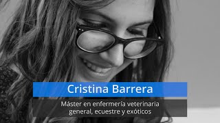 Cristina Barrera estudia Máster profesional en enfermería veterinaria general, ecuestre y exóticos en MasterD Almería Cristina Barrera estudia Máster profesional en enfermería veterinaria general, ecuestre y exóticos en MasterD Almería