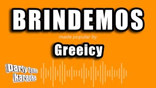Greeicy  - Brindemos (Versión Karaoke)