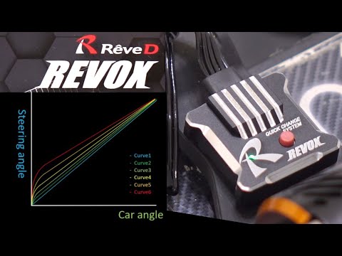 6段階のジャイロカーブを操れ！Reve Dのジャイロ【REVOX】をラジドリ初心者が試してみた / RG-RVXA 【RWDドリフトカー用 ステアリングジャイロ 】 /RS-ST【COMO's RC】