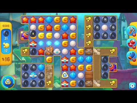 [FISHDOM Walkthrough] Level 6586 Hard