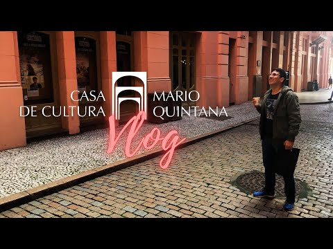 VLOG: CASA DE CULTURA MARIO QUINTANA | ACERVO ELIS REGINA | LIVRARIA TAVERNA